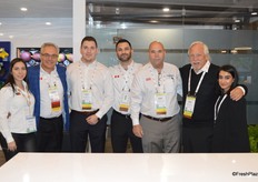 The team of Catania Worldwide: Alejandra Diaz, Mario Masellis, Andrew Catania, Andrew Amodeo, Kurt Cappelluti, Paul Catania and Lila Baig.